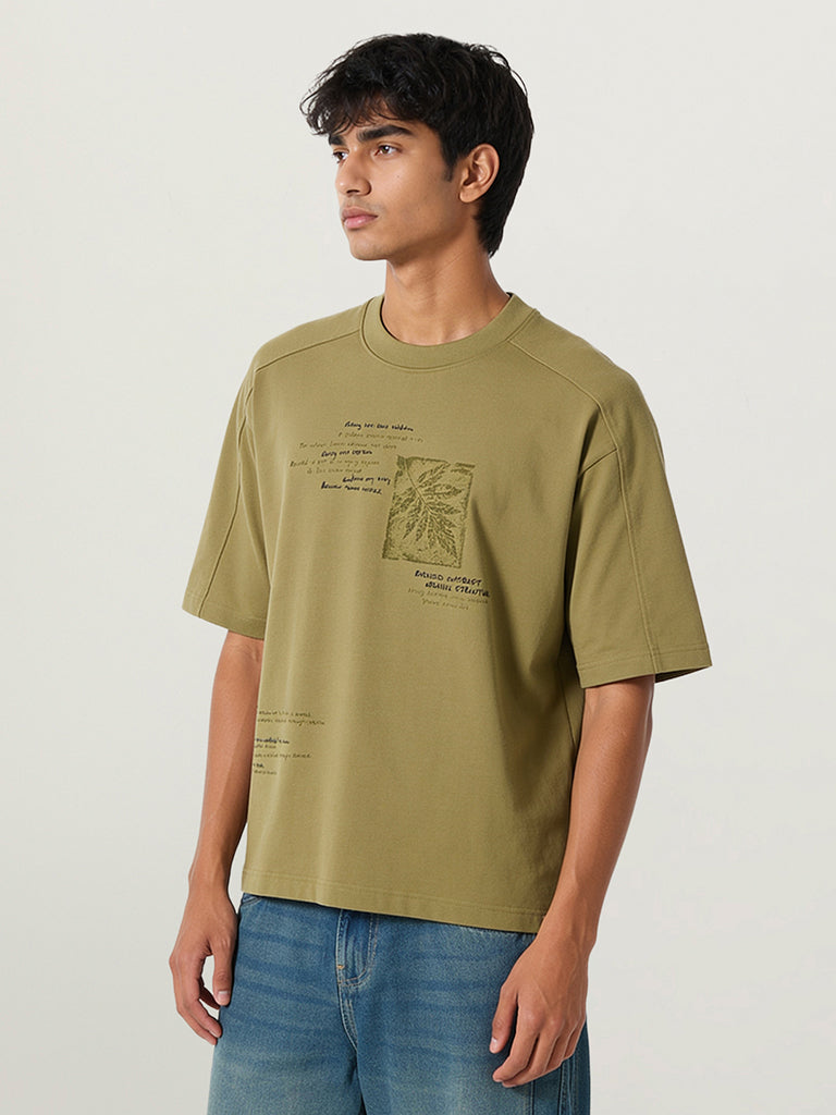 Boxy-Fit Graphic T-Shirt