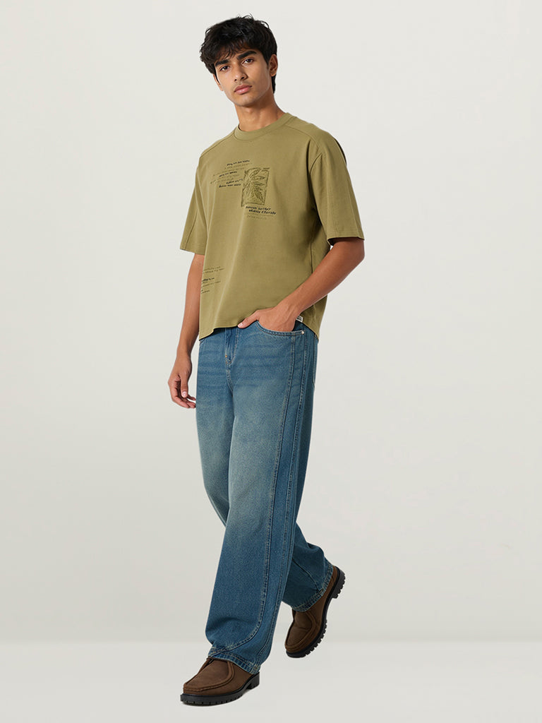 Boxy-Fit Graphic T-Shirt