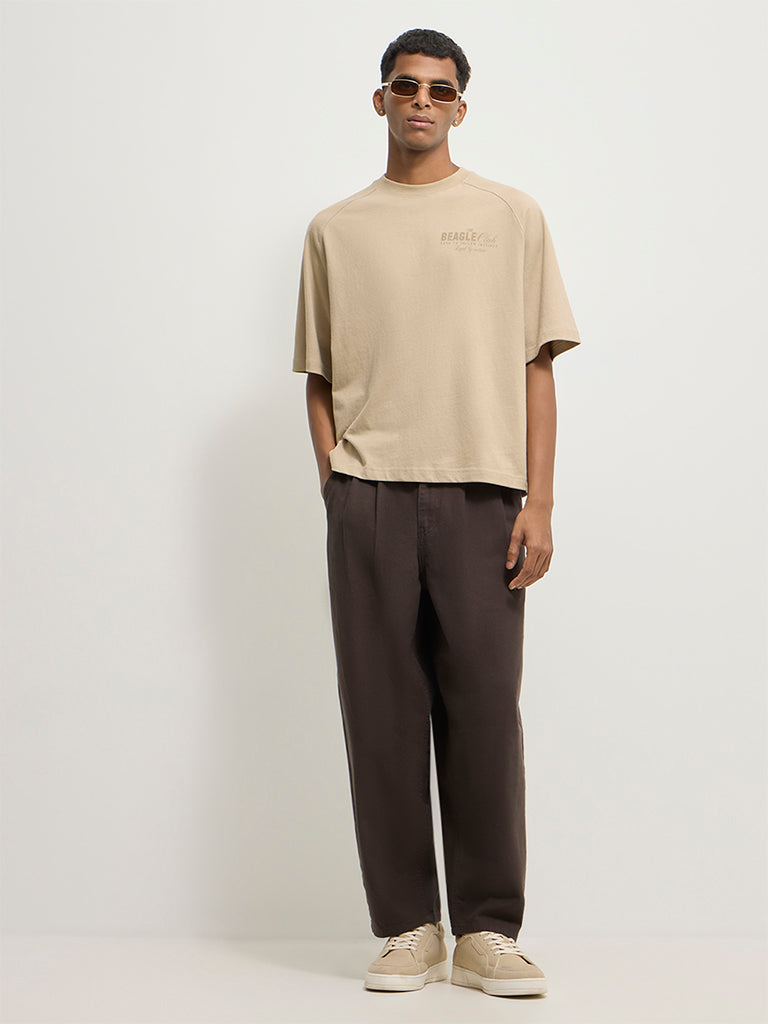 Boxy-Fit Printed T-Shirt
