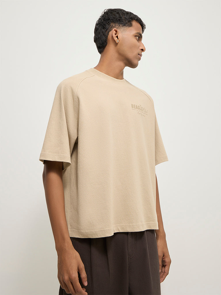 Boxy-Fit Printed T-Shirt