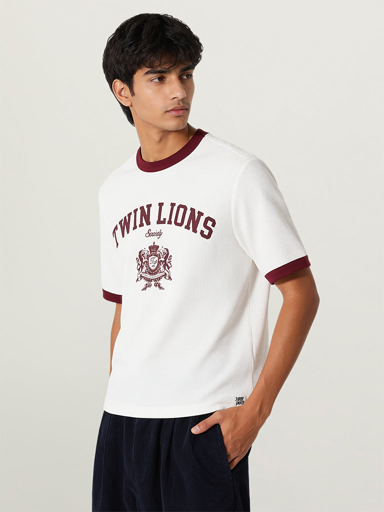 Graphic Print Boxy-Fit T-Shirt