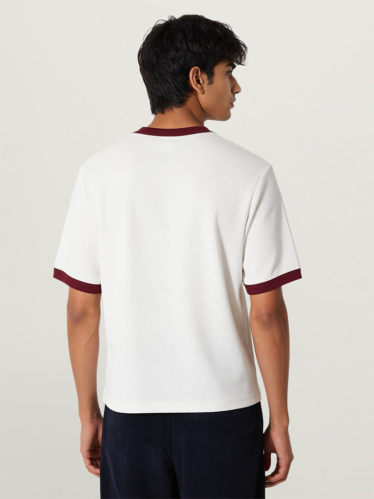 Graphic Print Boxy-Fit T-Shirt