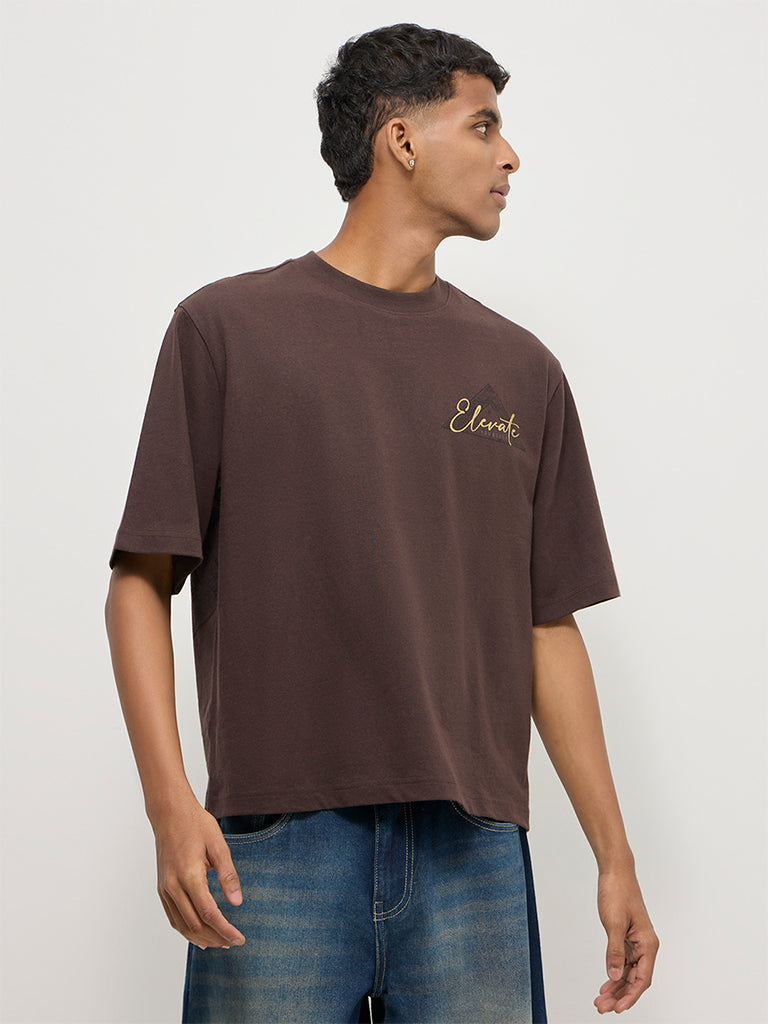Boxy-Fit Printed T-Shirt