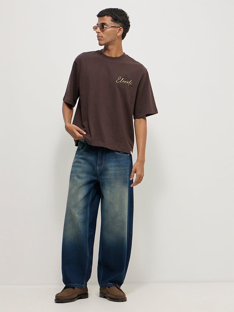 Boxy-Fit Printed T-Shirt