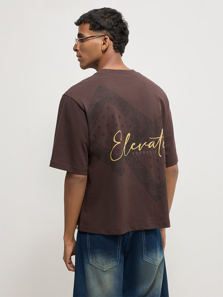 Boxy-Fit Printed T-Shirt