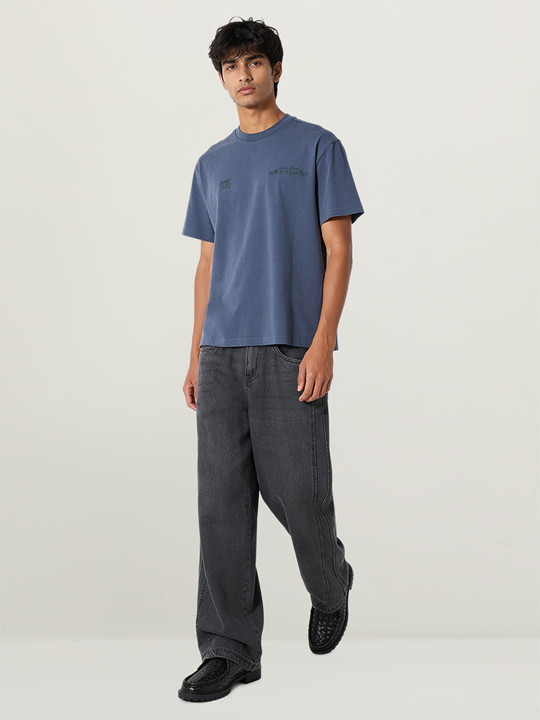 Regular-Fit Typographic T-Shirt