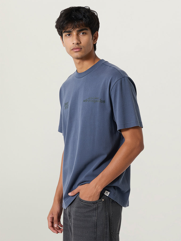 Regular-Fit Typographic T-Shirt