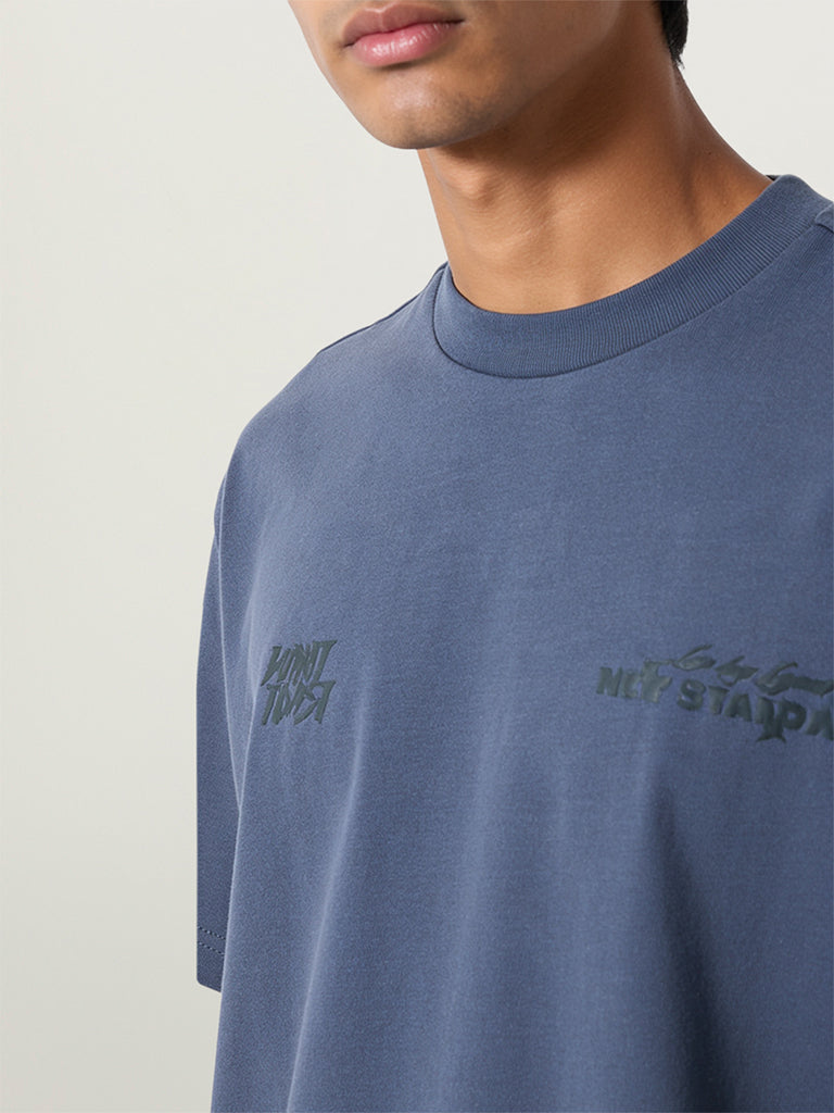 Regular-Fit Typographic T-Shirt