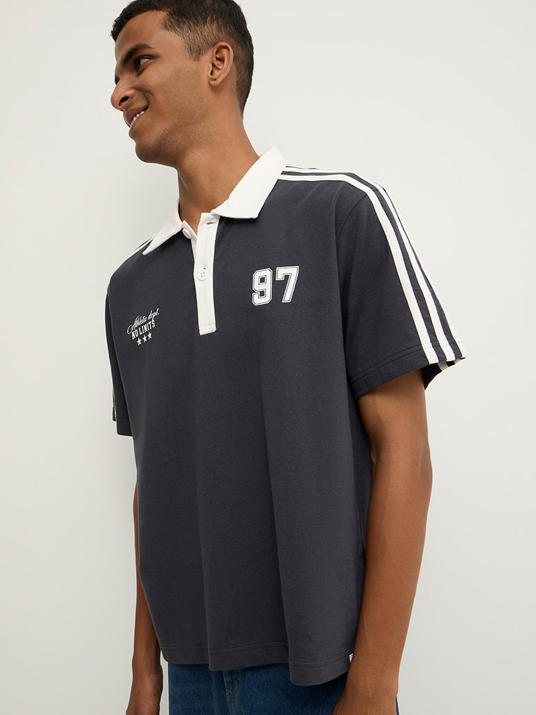 Regular-Fit Printed Polo T-Shirt