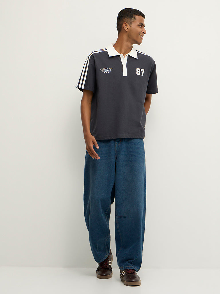 Regular-Fit Printed Polo T-Shirt