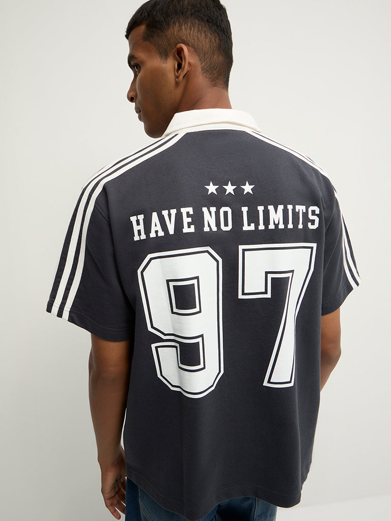 Regular-Fit Printed Polo T-Shirt