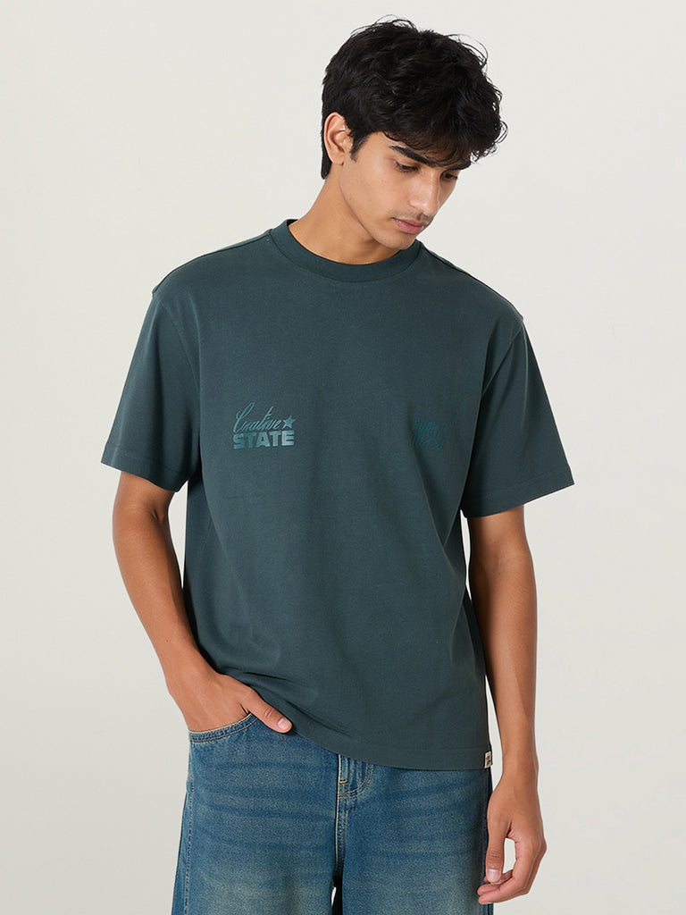 Regular-Fit Typographic T-Shirt