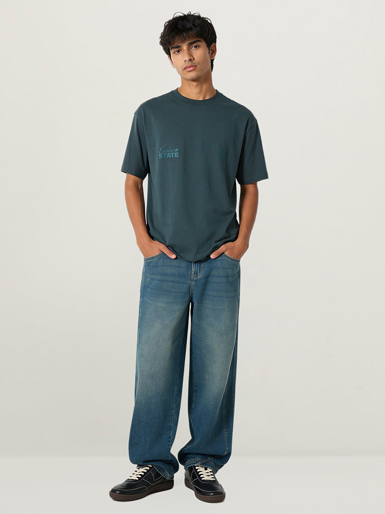 Regular-Fit Typographic T-Shirt