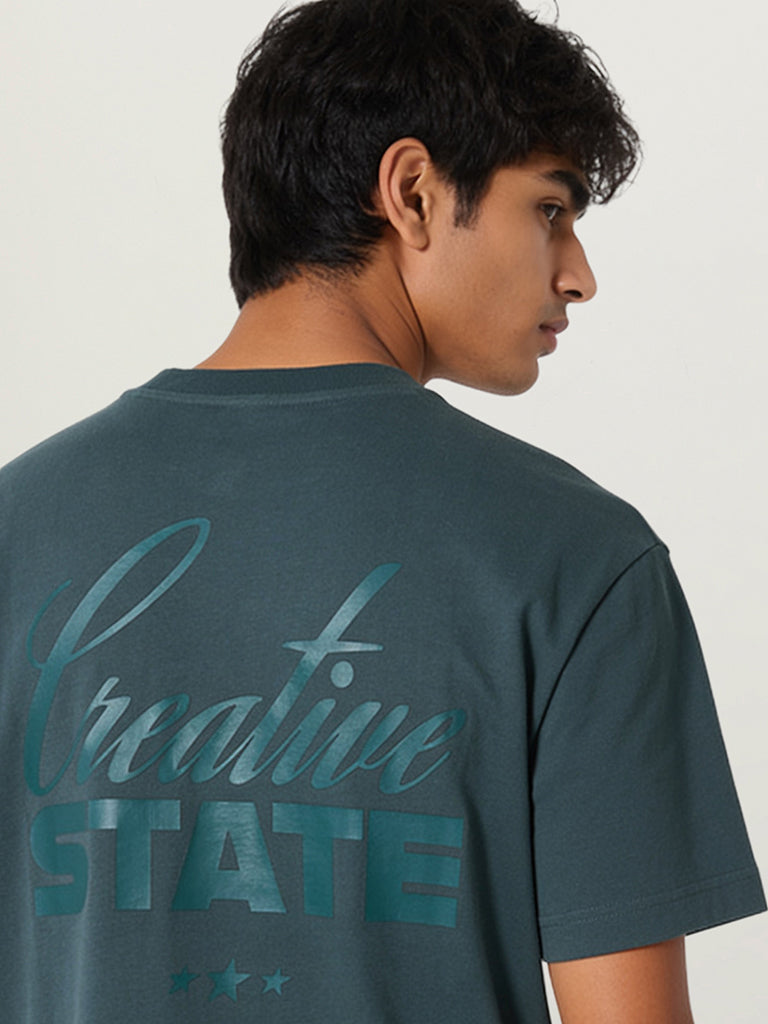 Regular-Fit Typographic T-Shirt