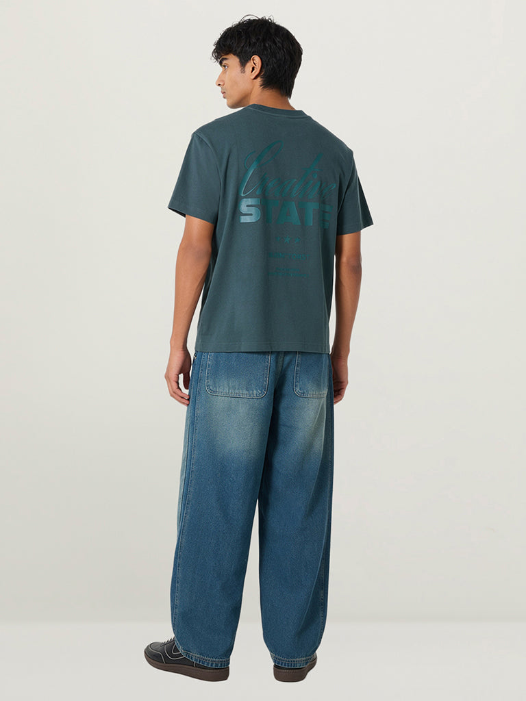 Regular-Fit Typographic T-Shirt