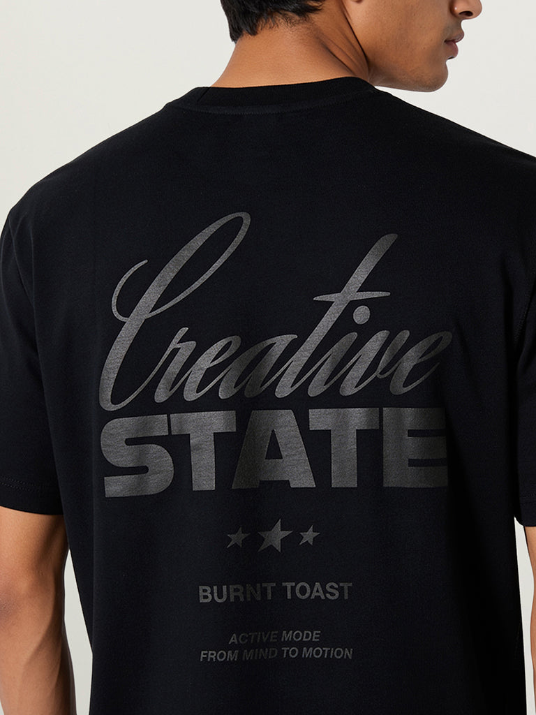 Regular-Fit Typographic T-Shirt