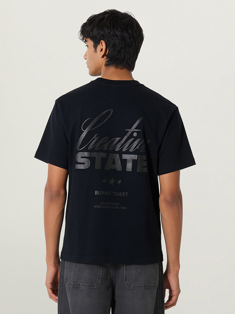 Regular-Fit Typographic T-Shirt