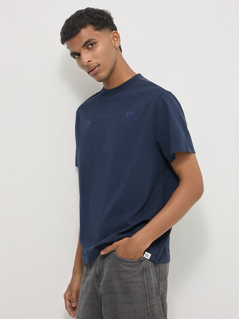 Regular-Fit Typographic T-Shirt