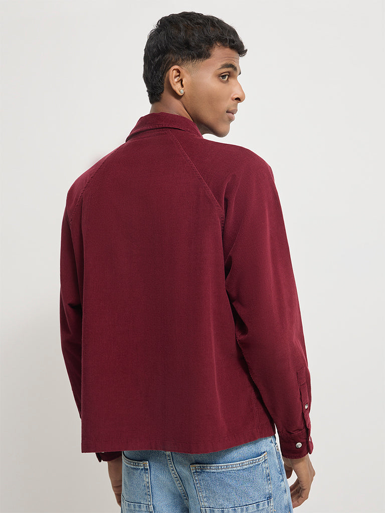 Boxy-Fit Corduroy Shirt