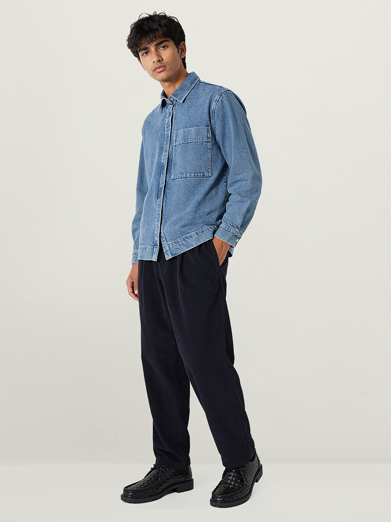 Regular-Fit Denim Shirt