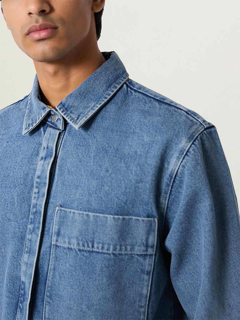 Regular-Fit Denim Shirt
