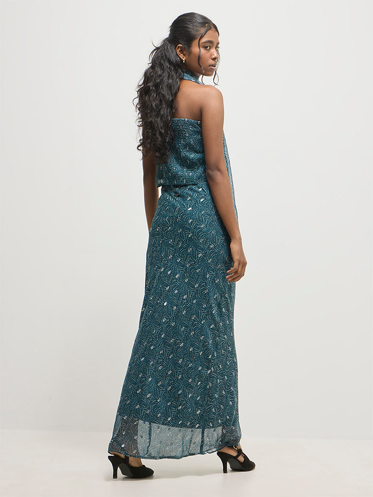 Maxi Printed Skirt