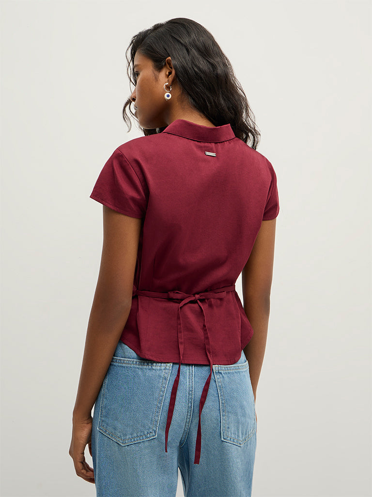 Fitted Solid Shirt
