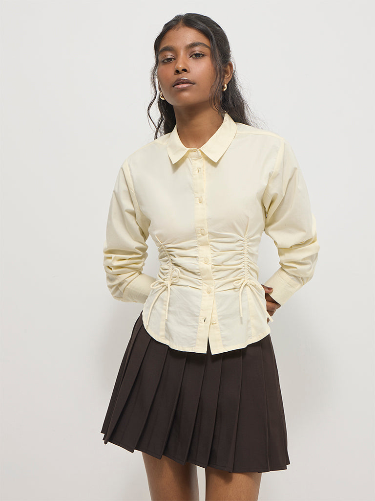 Fitted Solid Shirt