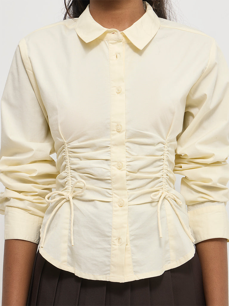 Fitted Solid Shirt