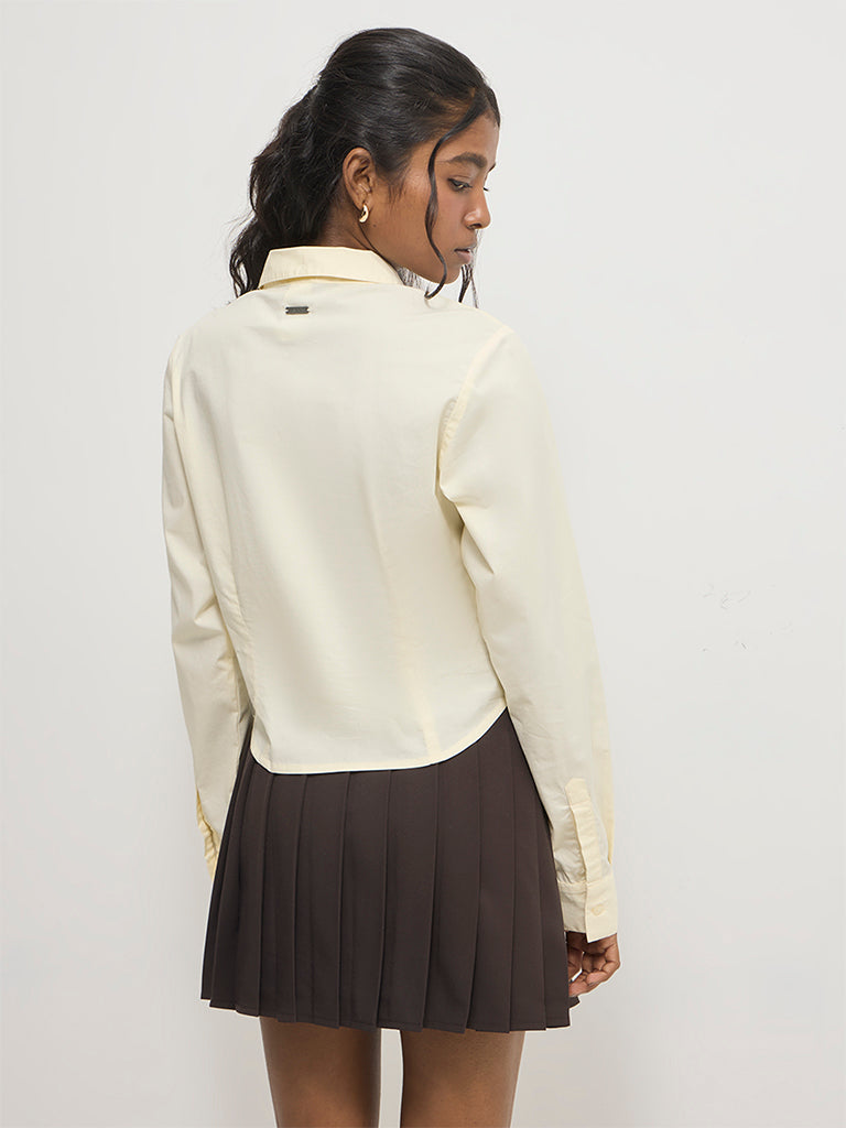 Fitted Solid Shirt