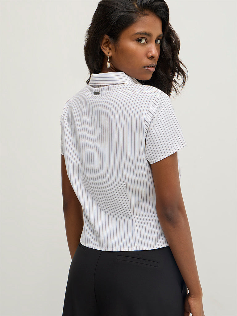 Fitted Striped Shirt