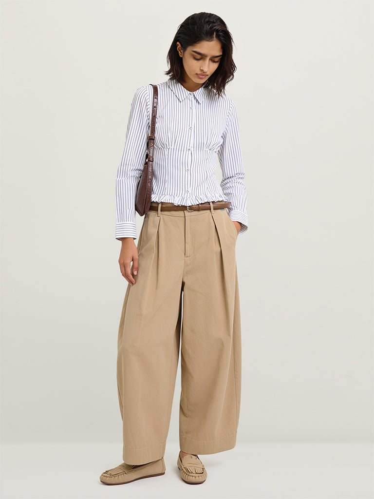 Fitted Striped Shirt