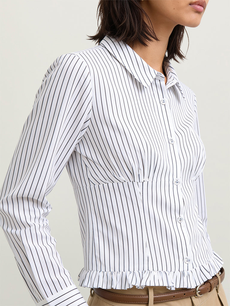 Fitted Striped Shirt