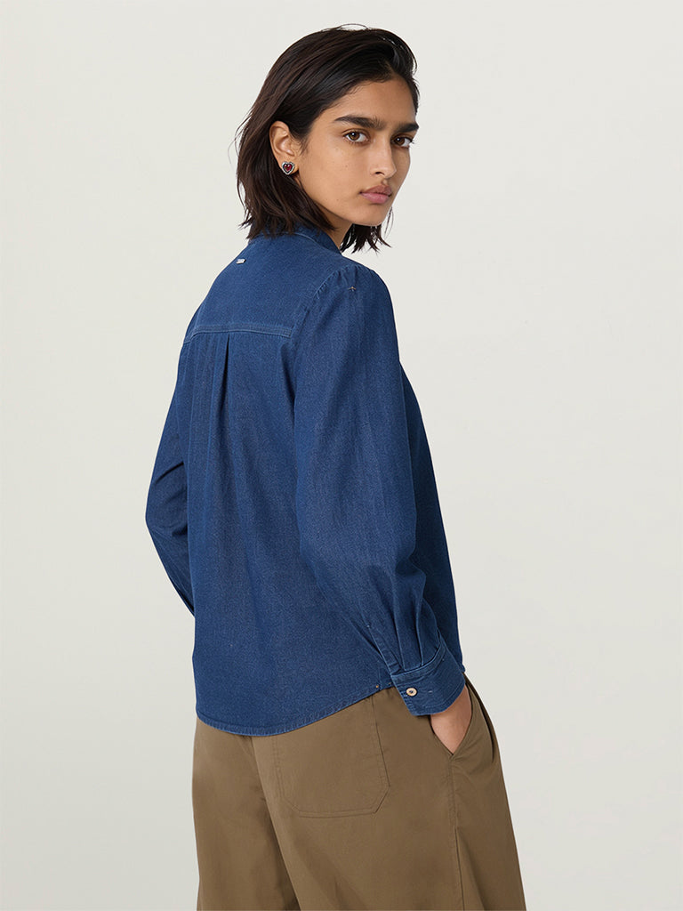 Oversized Denim Shirt