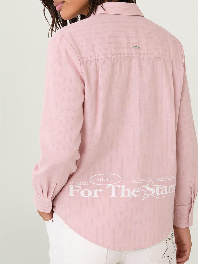 Oversized Pinstripe Shirt