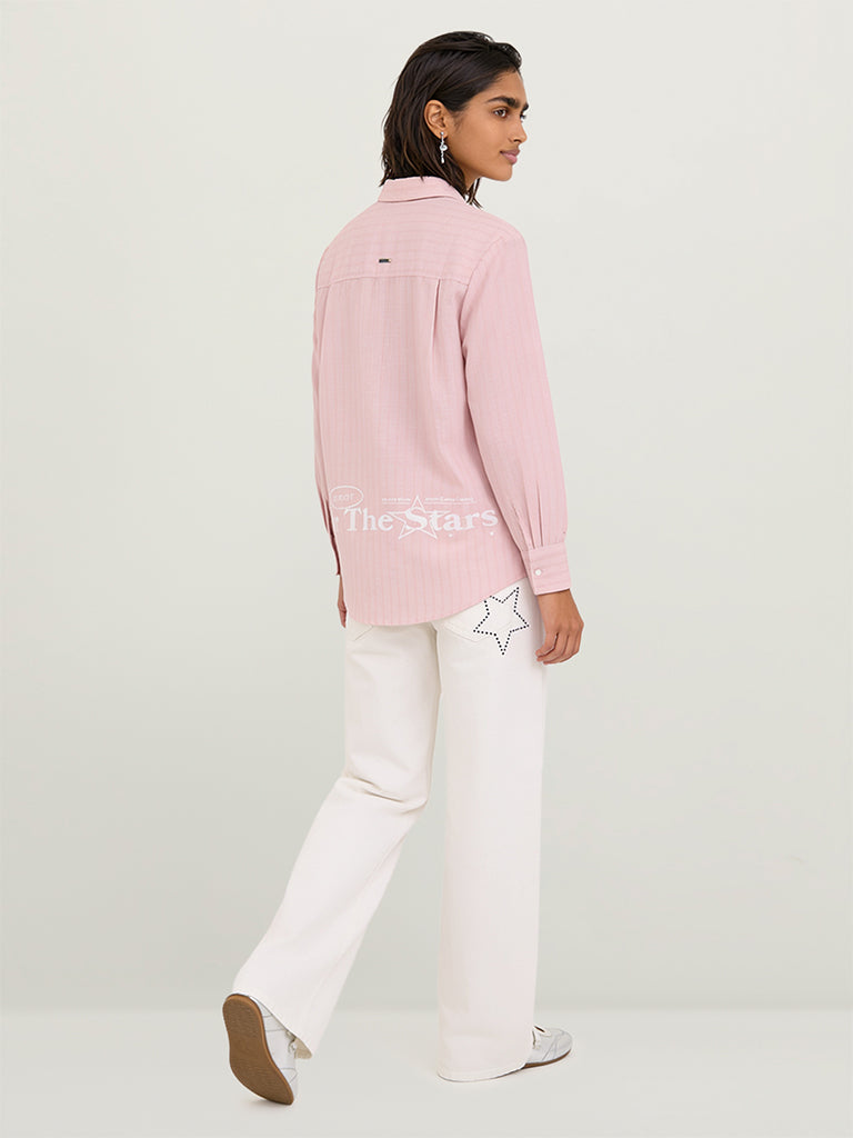 Oversized Pinstripe Shirt