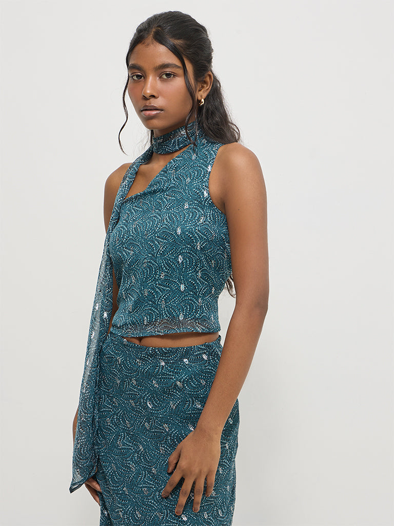Fitted Printed Top