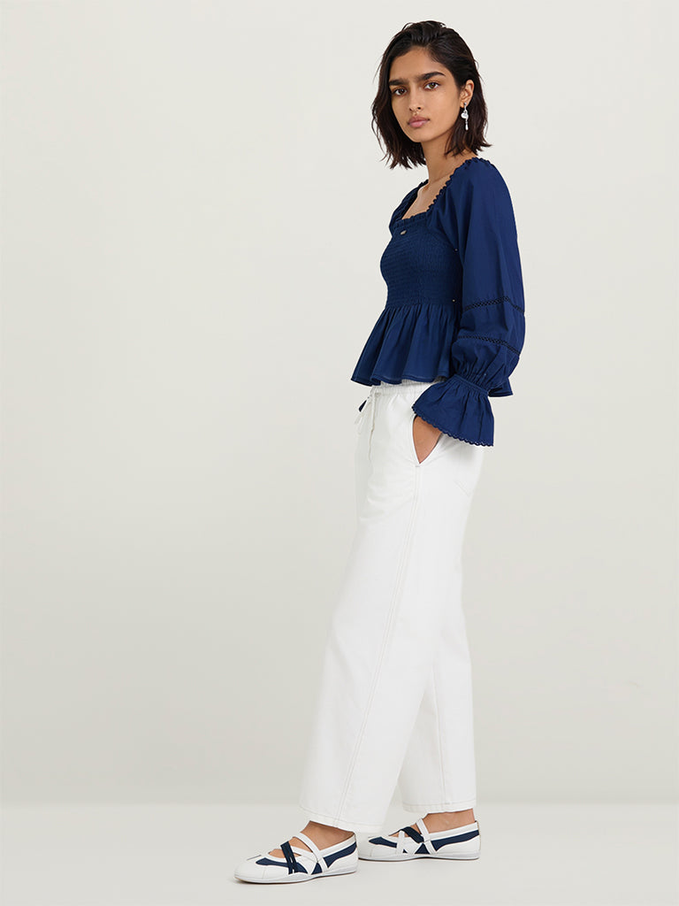 Regular-Fit Peplum Top