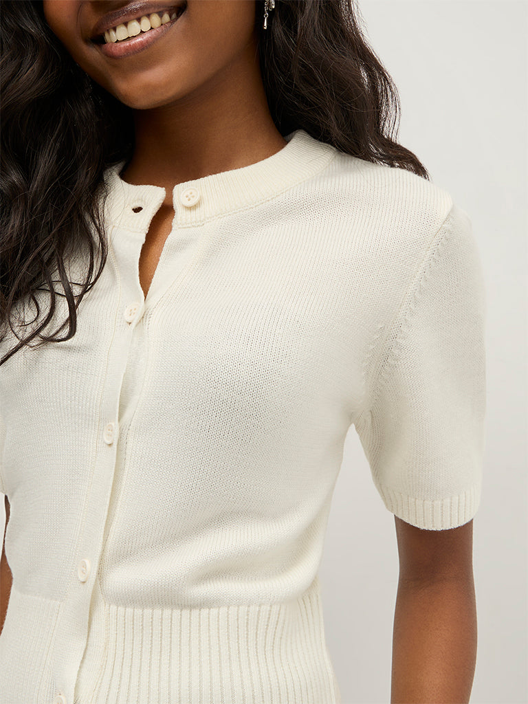 Fitted Knitted Cardigan