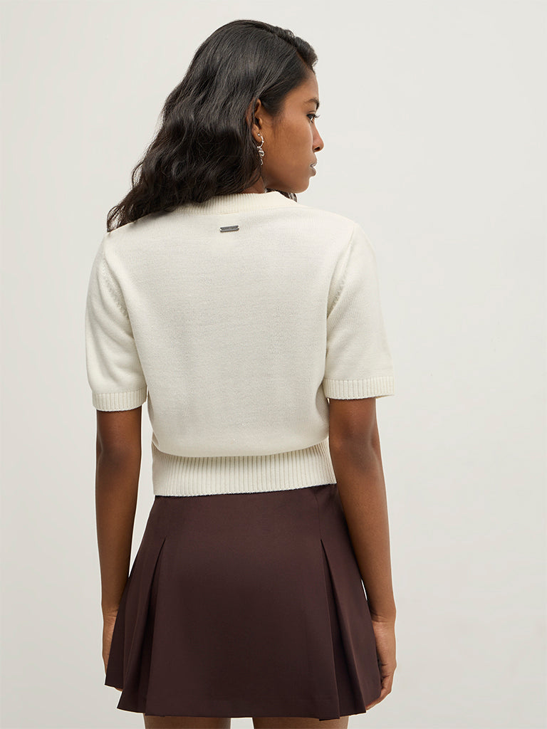 Fitted Knitted Cardigan