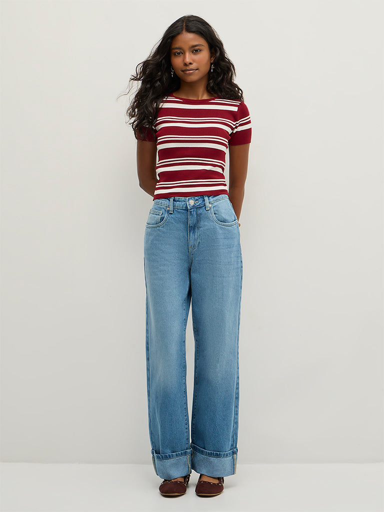Fitted Striped T-Shirt