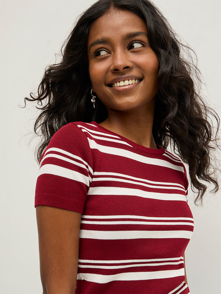 Fitted Striped T-Shirt