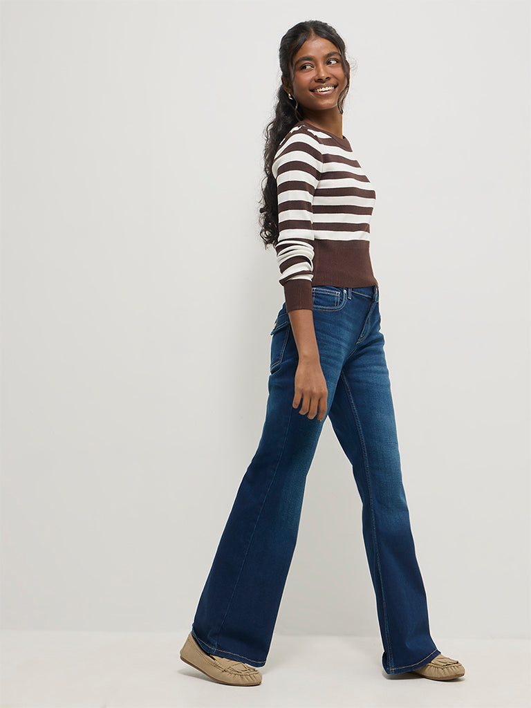 Fitted Striped Top
