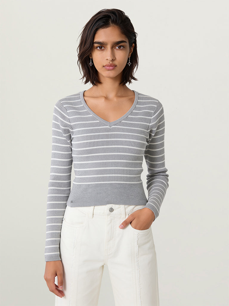 Fitted Striped T-Shirt