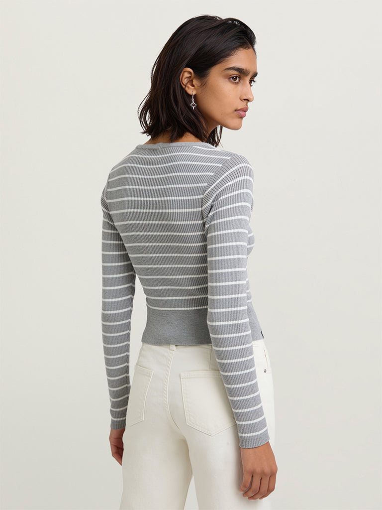 Fitted Striped T-Shirt