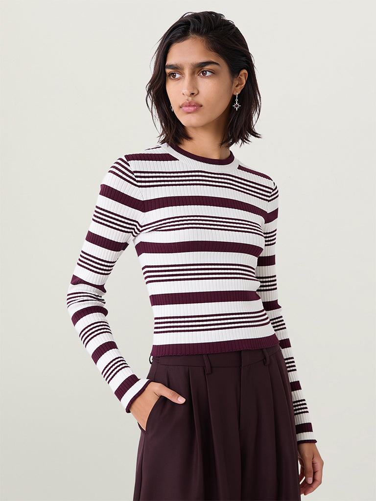 Fitted Striped T-Shirt