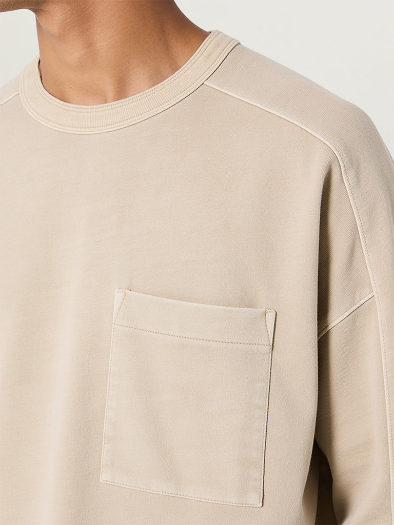 Boxy-Fit Solid T-Shirt