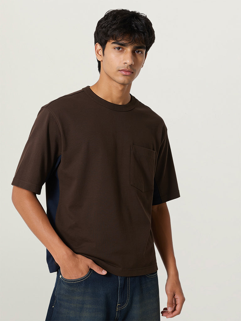 Boxy-Fit Solid T-Shirt