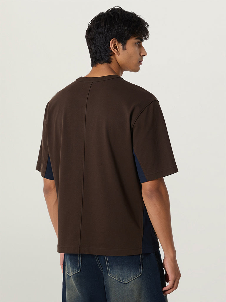 Boxy-Fit Solid T-Shirt