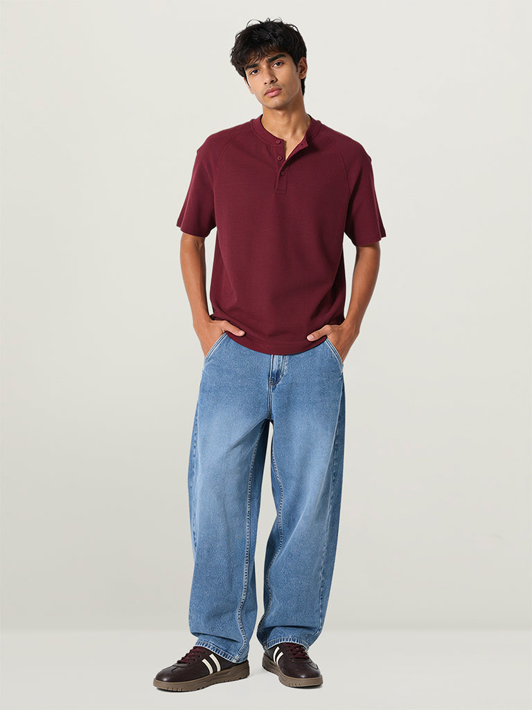 Regular-Fit Knit T-Shirt